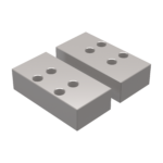 Machinable 1018 Steel Jaws